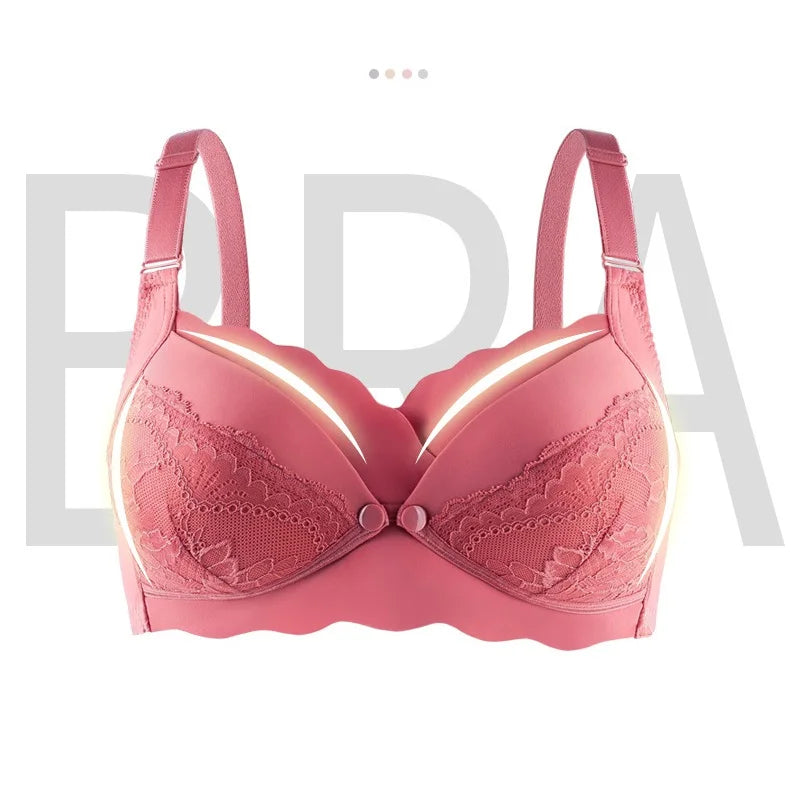 Front Closure Nursing Bra for Maternity and Breastfeeding