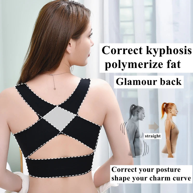 Posture Corrector Bralette Front Closure Bra