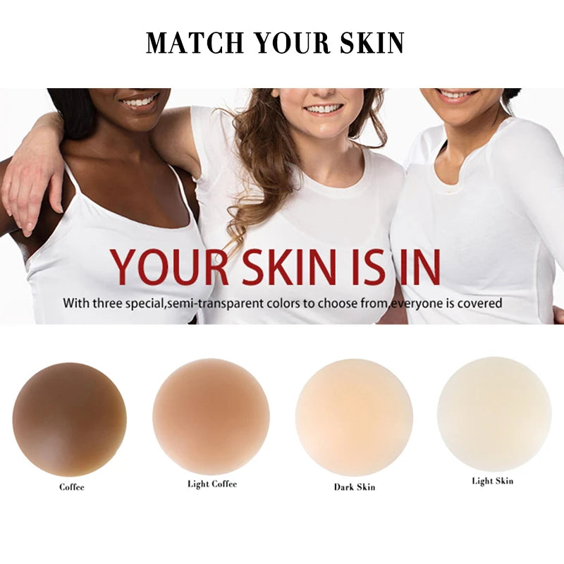 Silicone Liners Invisible Adhesive Breast Tape