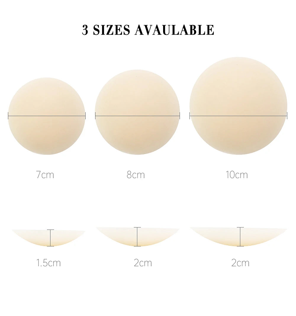 Silicone Liners Invisible Adhesive Breast Tape
