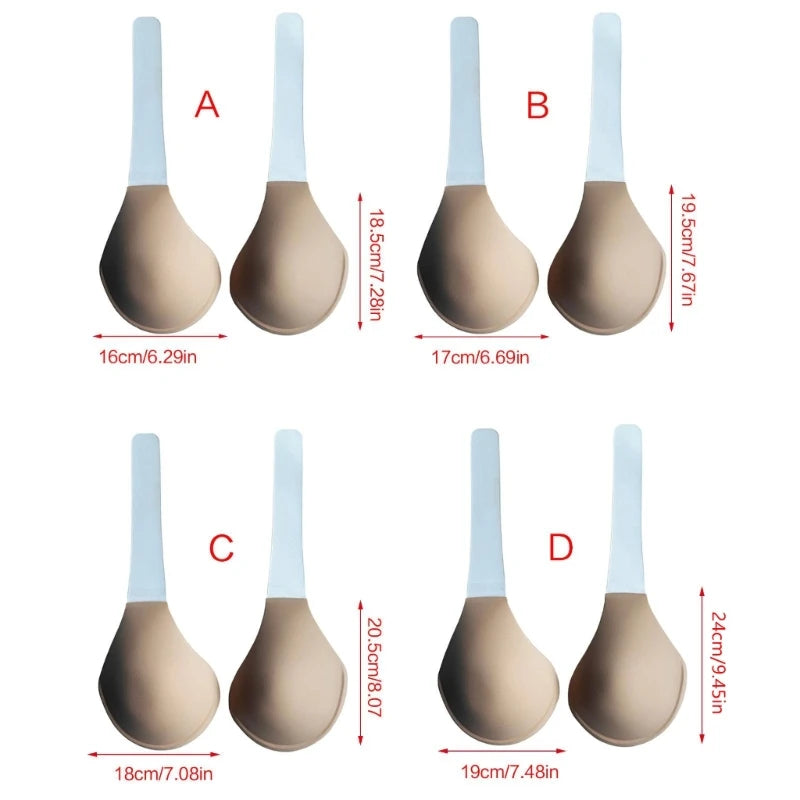 Sticky Strapless Adhesive Invisible Push Up Bra