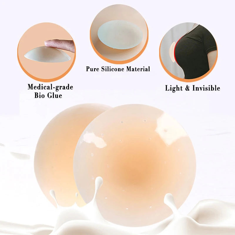 Silicone Liners Invisible Adhesive Breast Tape