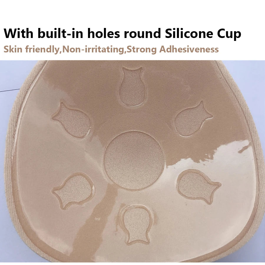 Strapless Reusable Sticky Lift Tape with Silicone Pads Adhesive Bra